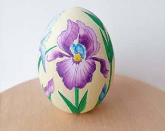 Handgeschilderde paaseierenornamenten Oekraïense Pysanky-eieren beschilderde houten eieren Oekraïense paasdecoraties Paascadeaus Osterier Bemalt