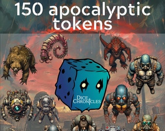 150 rpg mtb apocalyptic tokens