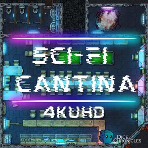 RPG BATTLEMAP SCIFI cantina
