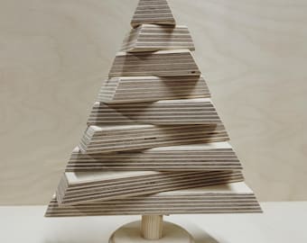 Árbol de Navidad de madera contrachapada