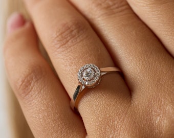 14k Solid Gold Ring, Dainty Gift, Slim Signet Ring, Thin Minimalist Ring, Signet Ring Women, Dainty Gold Ring, Solid Gold Ring, Gift for Her