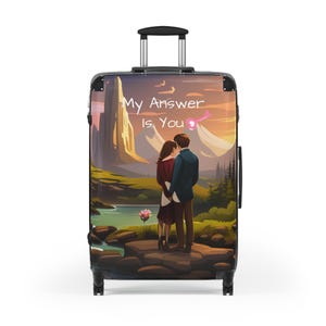 Couple Suitcase ,Travel Essentials, Small Suitcase, Suitcase With Wheels, Suitcase Set, Womens Suitcase, Luggage Suitcases, custom suitcase