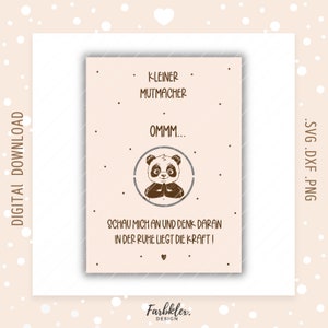 Laserdatei Taschenumarmung  | Pocket Hug SVG DXF PNG Taschen Umarmung Glück Postkarte mit Token Laser Cut Mutmacher Digital Download