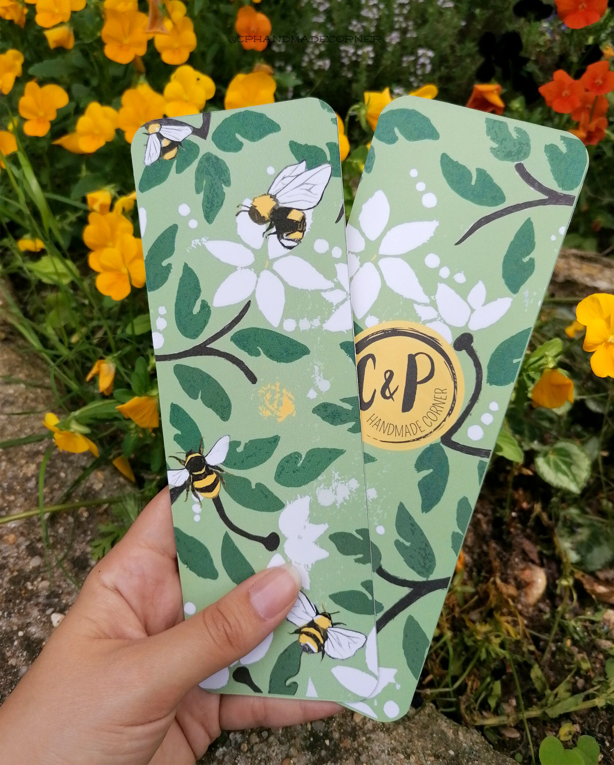 Big Bookmarks From Our Bumblebee Collection | Bee Stationery ...