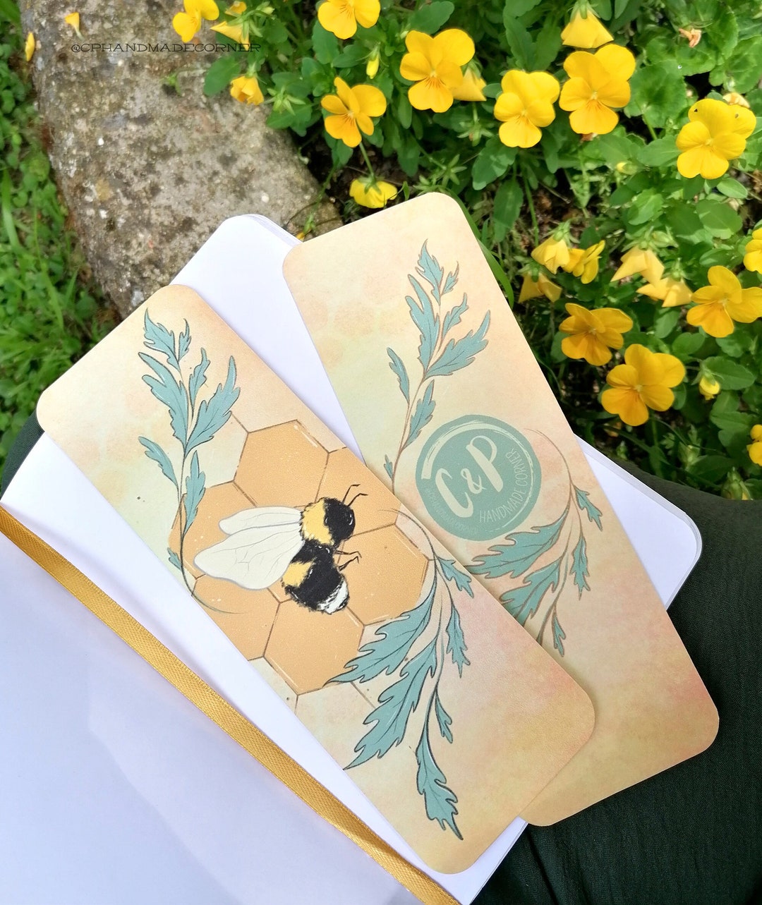 Big Bookmarks From Our Bumblebee Collection | Bee Stationery ...