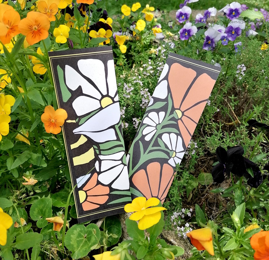 Big Bookmarks From Our Bumblebee Collection | Bee Stationery ...