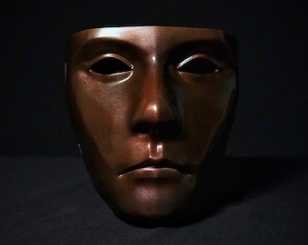 Nerva - Roman Helmet Face Mask - Face Mask, Greek, Ancient Mask, Roman, Larp, Mask for men, Costume, Horror, Creepy, Masks, Art