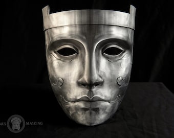King Baldwin IV - Face Mask, Jerusalem, Mask, Roman, Larp, Mask for men, Costume, Horror, Creepy, Masks, Art