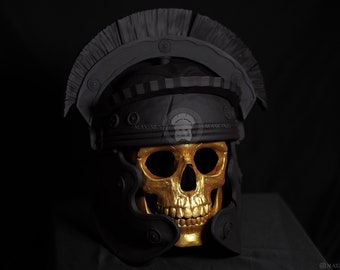 Skull Centurion - Face Mask, Greek, Ancient Mask, Roman, Larp, Mask for men, Costume, Horror, Creepy, Masks, Art