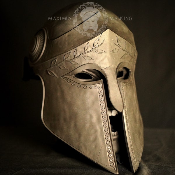 The Spartan - Face Mask, Greek, Ancient Mask, Roman, Larp, Mask for men, Costume, Horror, Creepy, Masks, Art