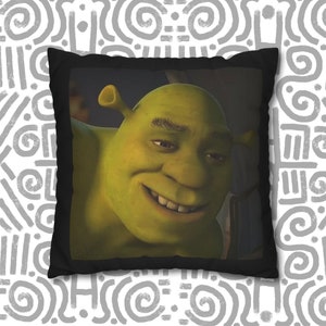 Shrek meme pillow cover case image 8
