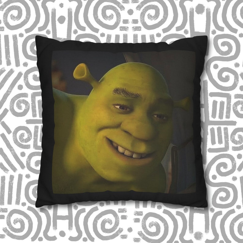 Shrek meme pillow cover case image 8