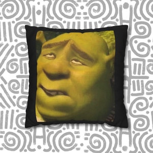 Shrek meme pillow cover case image 5