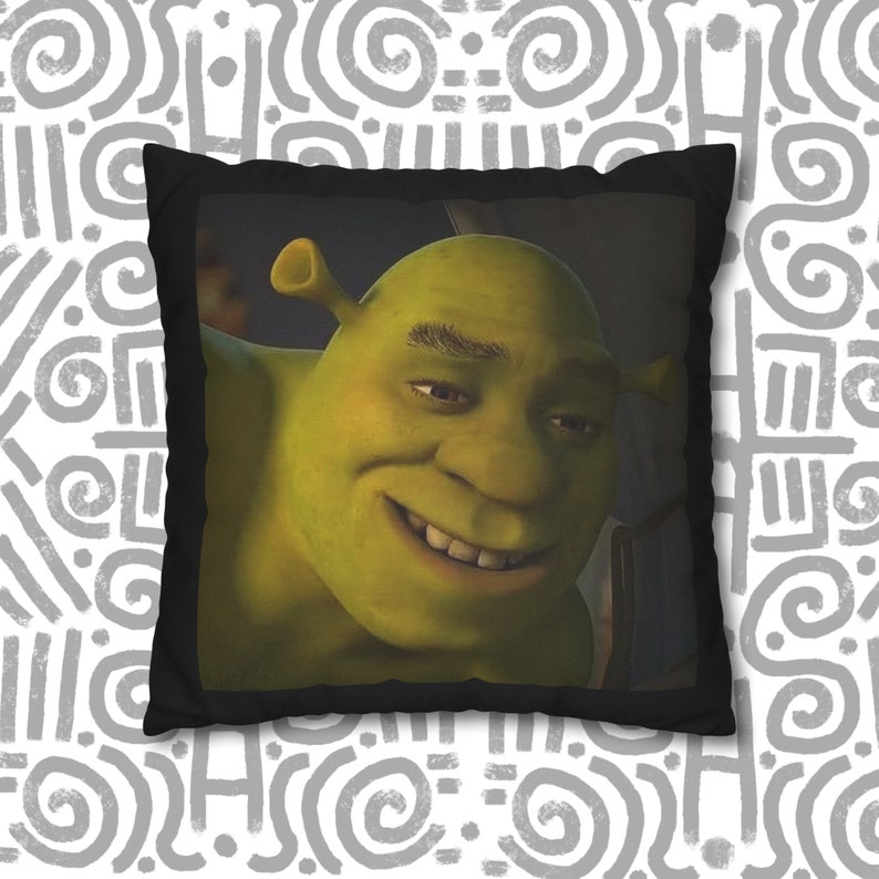 Shrek meme pillow cover case image 6