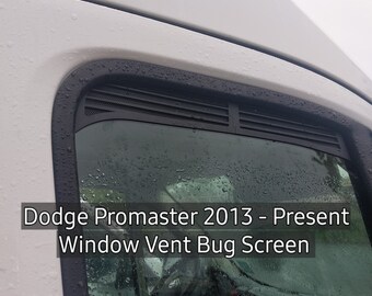 Dodge Promaster Van | Window Vent Bug Screen (Pair) | 2013 – Present |