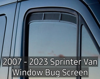 Low Profile Window Vent Bug Screen | 2007 – Present | Sprinter Van