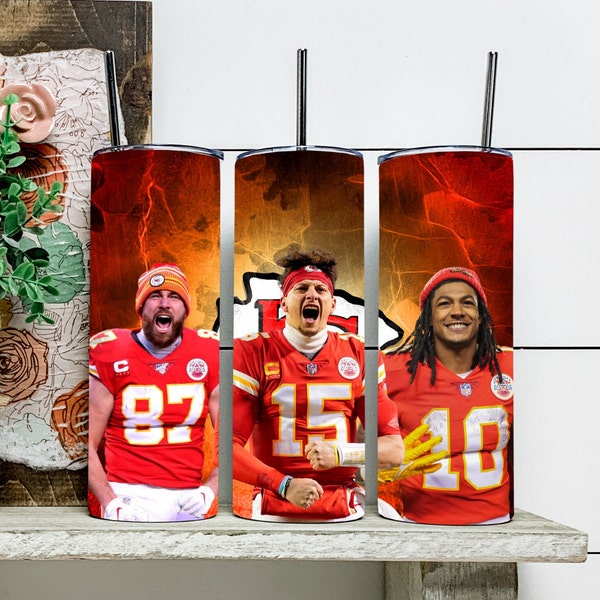 Kansas City Chiefs 20oz Tumbler wrap