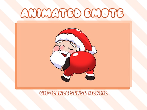 Animated santa 2024