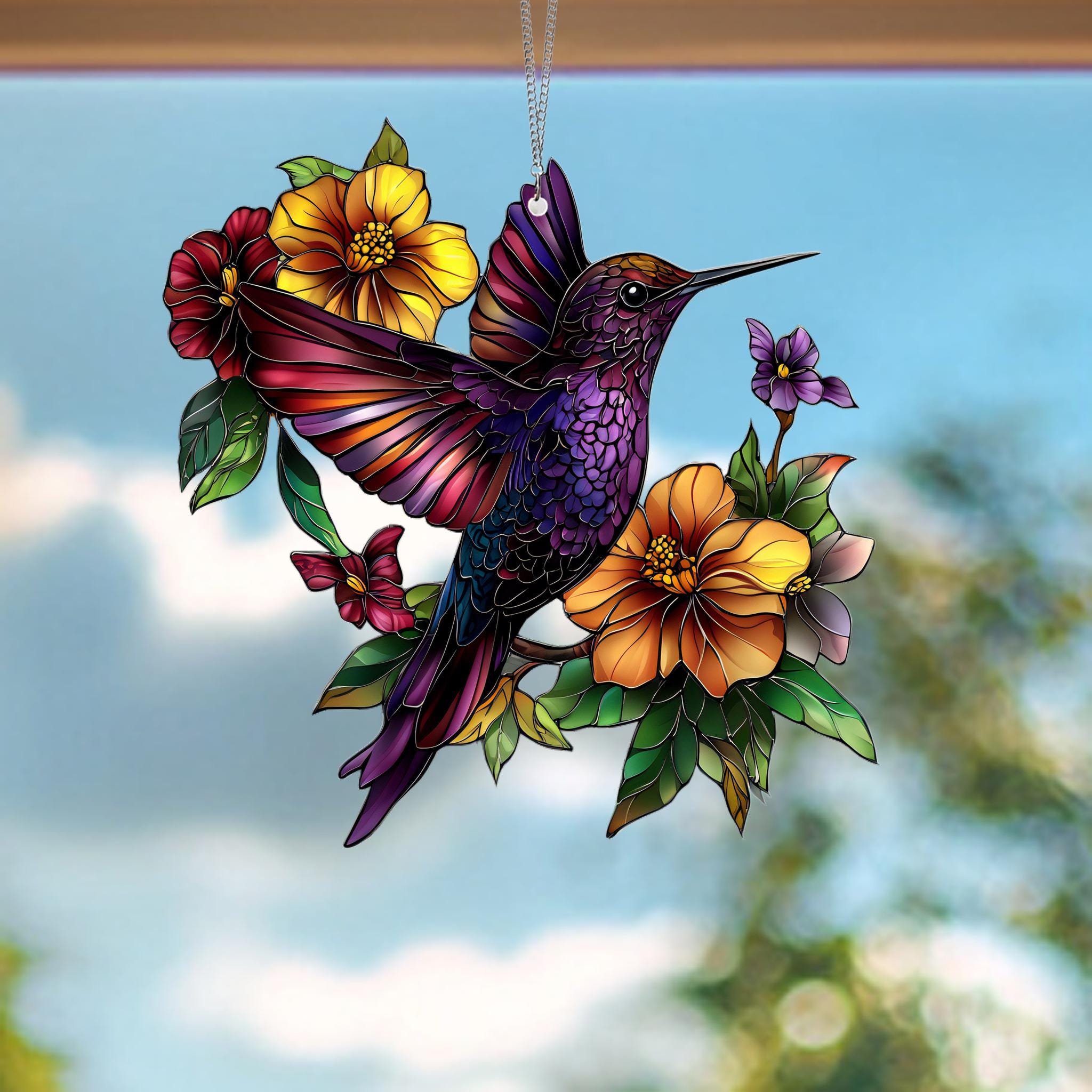 Adesivi Per Finestre Primaverili Con Uccelli – 15 Pezzi, 30x90 Cm, Autoadesivi, Protezione Uccelli E Decorazione