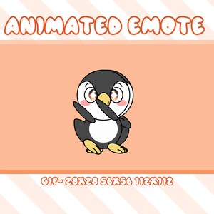 Funny Dancer Penguin Animated Twitch Emote, Dance Penguin Animated Twitch Discord Youtube Emote, Dance Penguin Animated Emote For Streamer