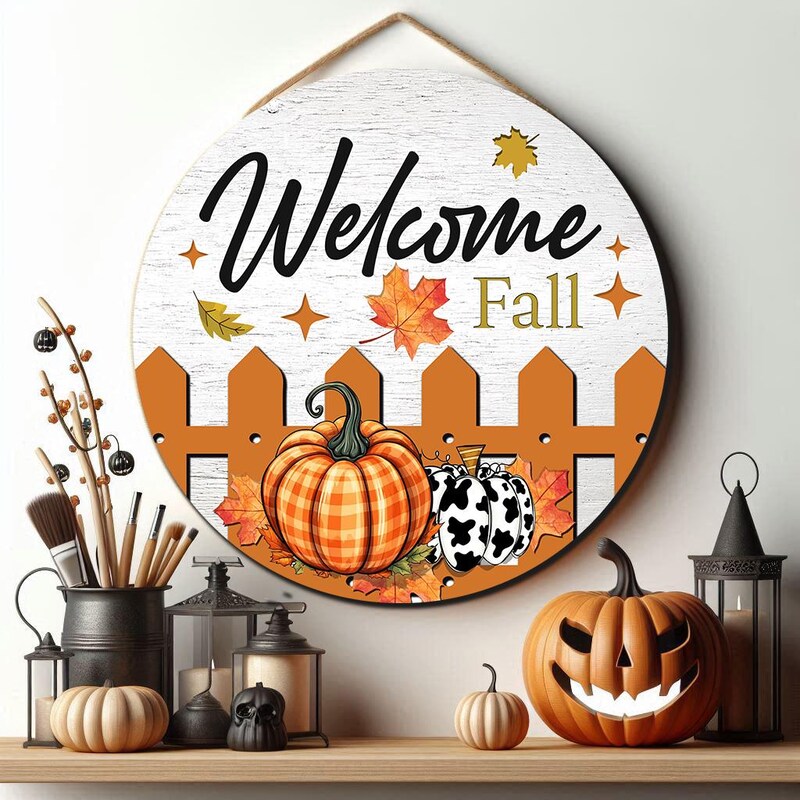 Fall Door Hanger - Etsy