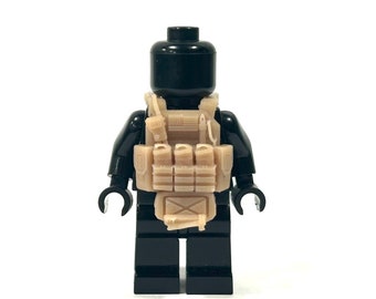 BrickRaidz Tactical Vest v18/3 for Minifigures Modern Combat Mission Military