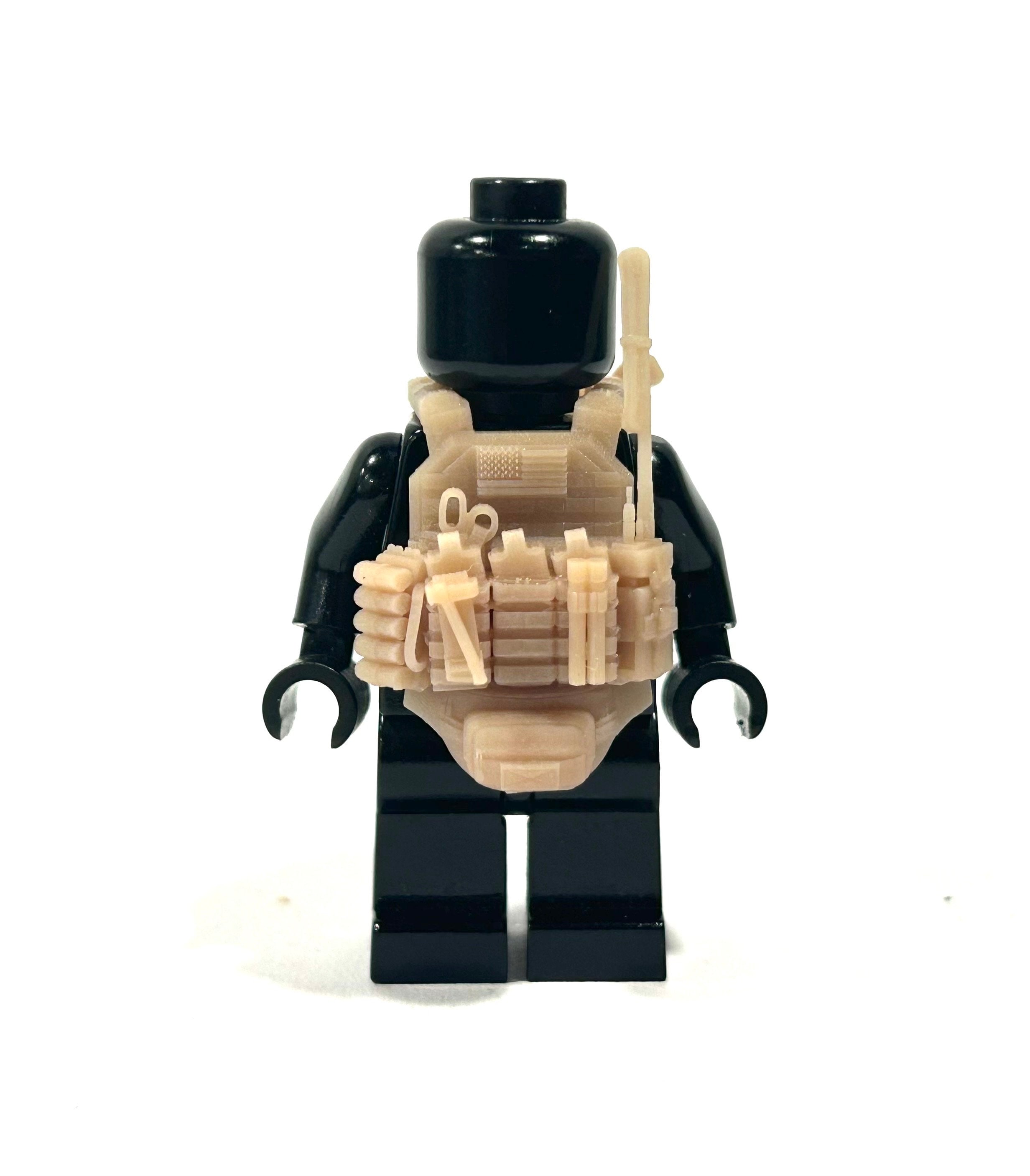 Brickraidz Tactical Vest V17/1 for Minifigures Modern Combat Mission
