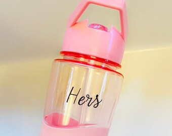 Personalised water bottles