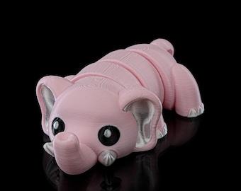 Urocza zabawka Flexi Elephant Fidget – zabawna i łagodząca stres zabawka