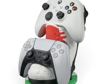 Uchwyt na kontroler butów piłkarskich - podwójny stojak dla graczy i fanów sportu