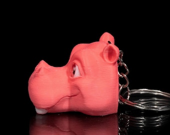 Brelok Hippo - uroczy i wytrzymały dodatek inspirowany dziką przyrodą