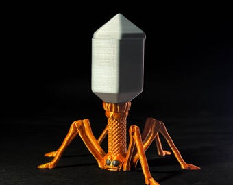 Automat do słodyczy Bakteriofag przegubowy – zabawny i inspirowany nauką automat do słodyczy