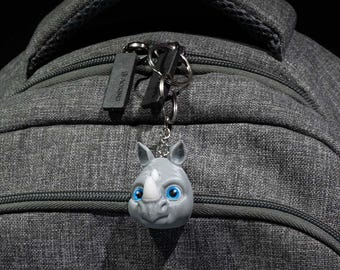 Brelok z nosorożcem – trwały dodatek inspirowany dziką przyrodą