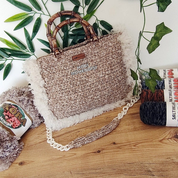 Chic Elegance in Every Stitch: Our Hand-Knit Design Bag Awaits Your