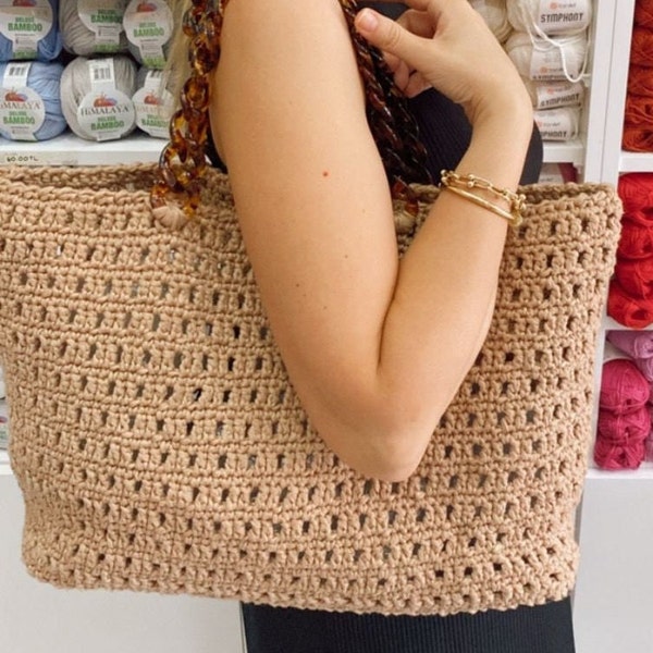 Sac au crochet,Sac tricoté main,Sac à main femme artisanal,Sac rafia,Sac cadeau,Sac fait main,Sac à main d'été,Sac à main femme