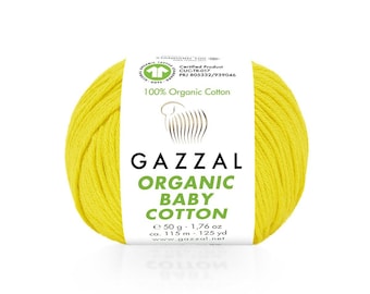 Organic Baby Cotton Yarn: Ultra Soft, Hypoallergenic, Eco-Friendly