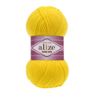 Alize Cotton Gold – Soft & Durable Cotton Blend Yarn for Knitting - Crochet
