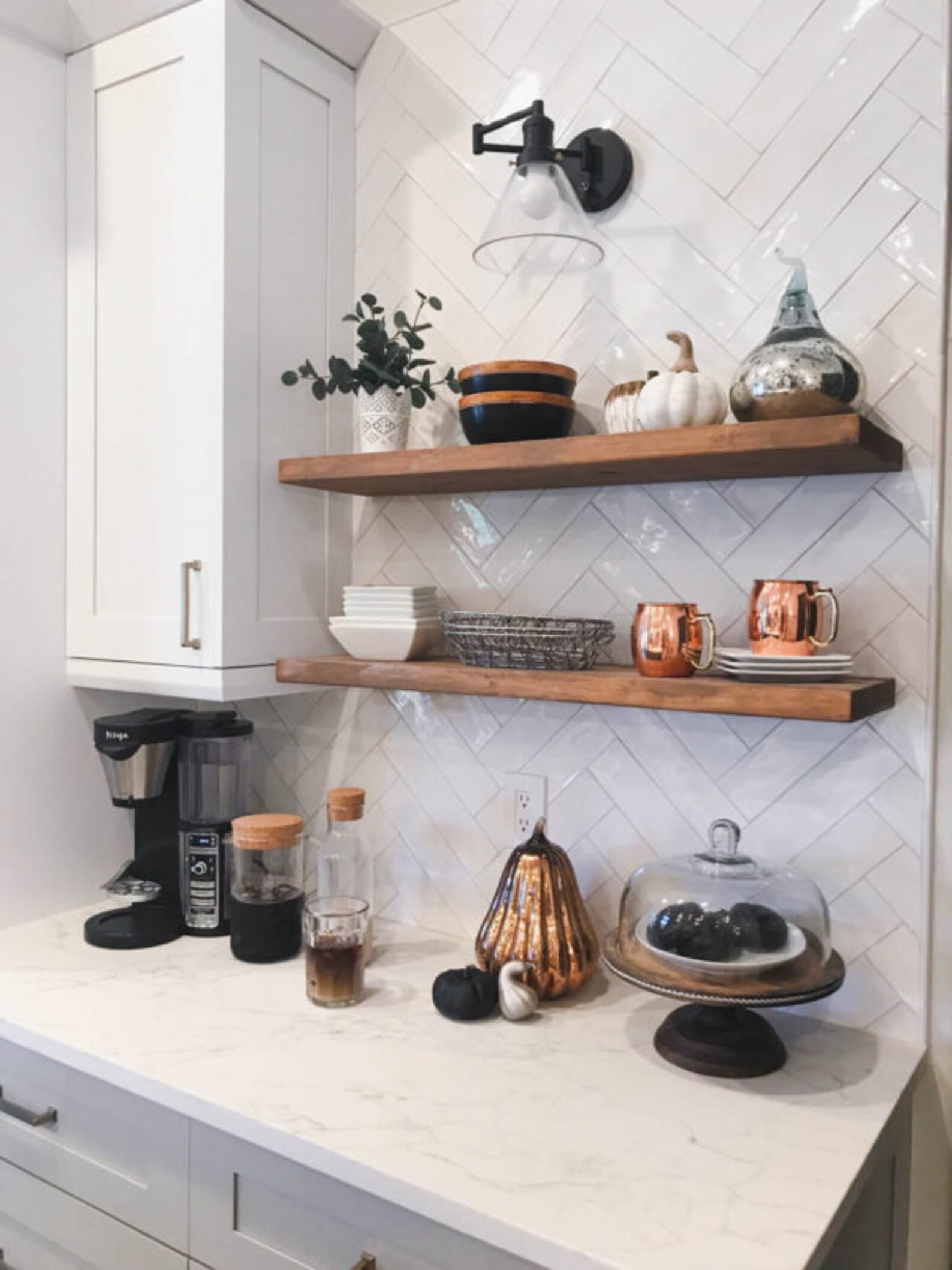 Modern Wood Floating Shelves Custom Size Floating Shelves Etsy