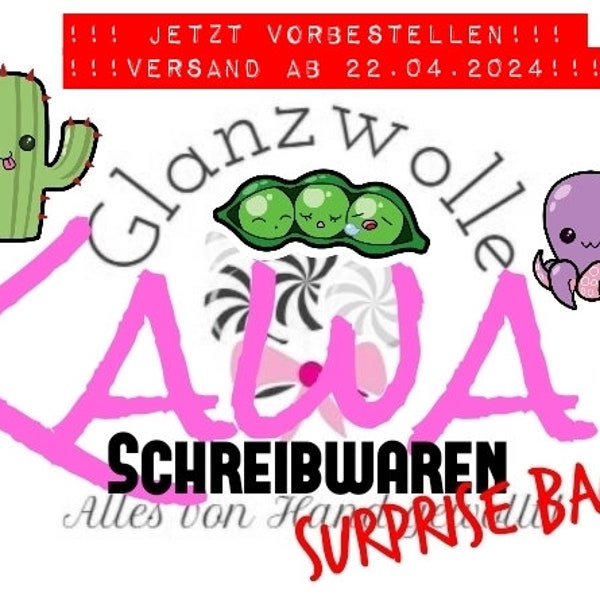 Kawaii Schreibwaren Surprise Bag / Minimum 13 Teile!