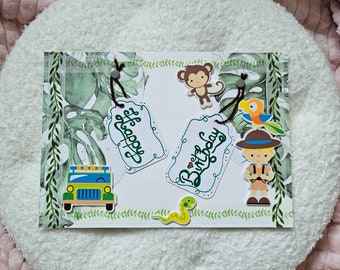 handmade large greeting cards/postcards, birthday, child & adult