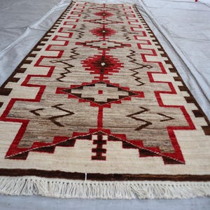 Persian Collectors Piece 2&#39;6x8&#39;3 Kazak White Runner Rug, Afghan Caucasian Handmade Wool Soft  Kazak Runner, Luxury Brand New Entryway runner