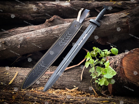 Viking Sword, Ragnar Sword, Norsemen Sword, Handmade Sword With Sheath, Personalized Sword, Camping & Outdoor, Gift For Him, SWORDS, GIFTS