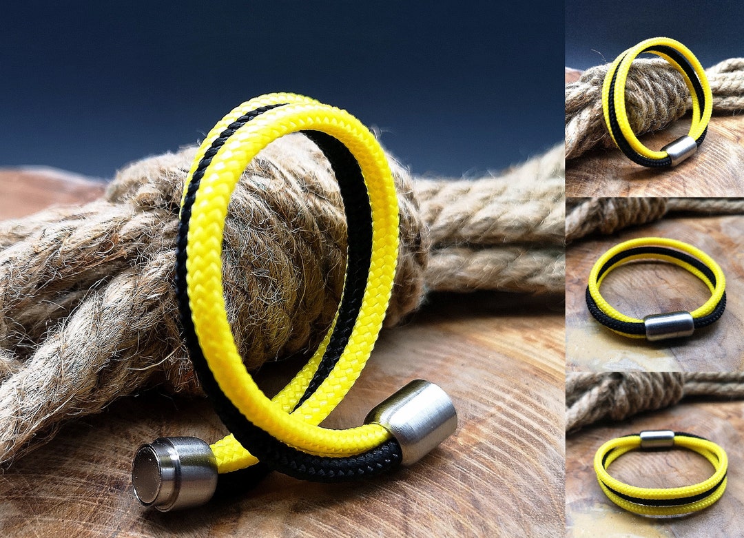 Sailing Rope Bracelet 3x Ø 4 Mm Dortmund Dresden Etsy