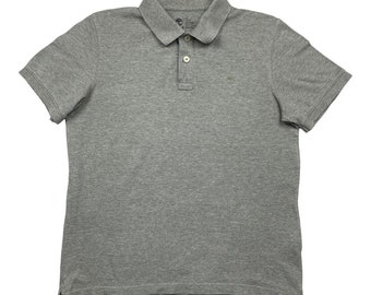 Timberland Vintage Men's Grey Polo Shirt