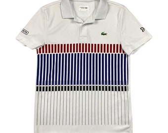 Lacoste Sport Vintage Men's White Ultra Dry Polo Shirt