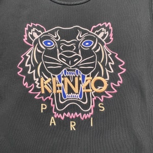 Kenzo Vintage Herren-Sweatshirt in Schwarz Bild 4