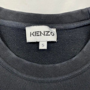 Kenzo Vintage Herren-Sweatshirt in Schwarz Bild 3