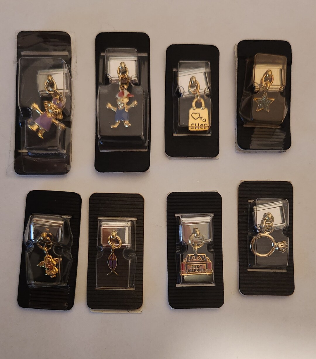 New Dangle Italian Charm 9mm Bracelet Link Girl Boy Love to Shop Star