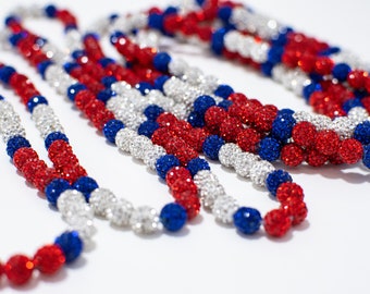 Baseball Perlen Halskette, Baseball Spieler Geschenke Lucky Halskette, benutzerdefinierte funkelnde Halskette