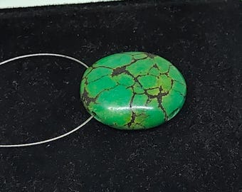 Natural Tibetan Turquoise Oval Bead: Tumble Stone, 25/20/10mm - Etsy
